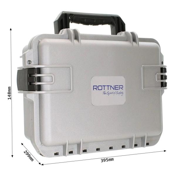 Rottner Waffentransportbox Gun Case mobile grau T06326